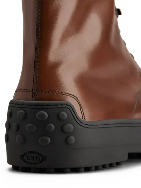 Botine Tod's din piele maro