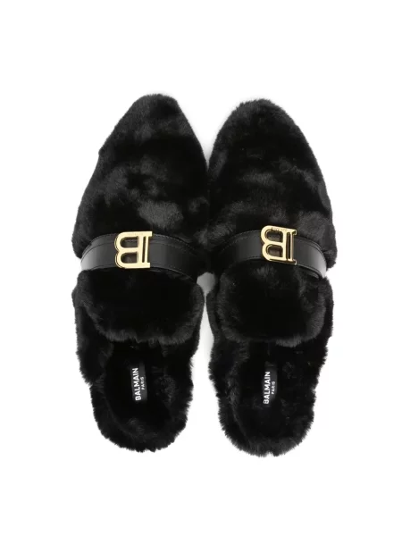 Kapcie dziecięce Balmain czarne