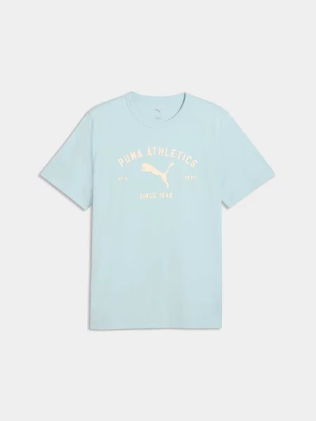 Футболка PUMA Class Graphic Tee комбінований верх синій