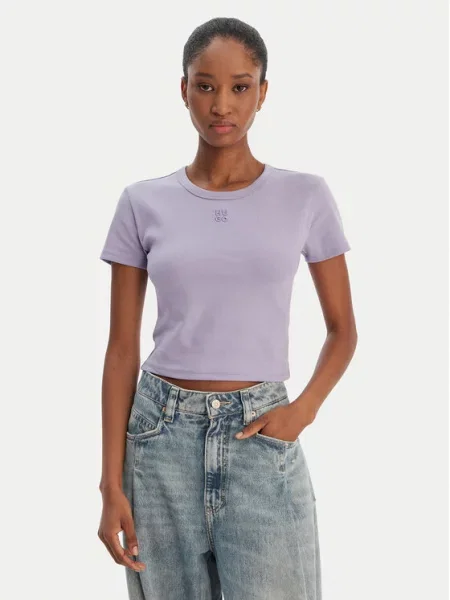 HUGO Majica Delanor svijetloljubičasta ljubičasta