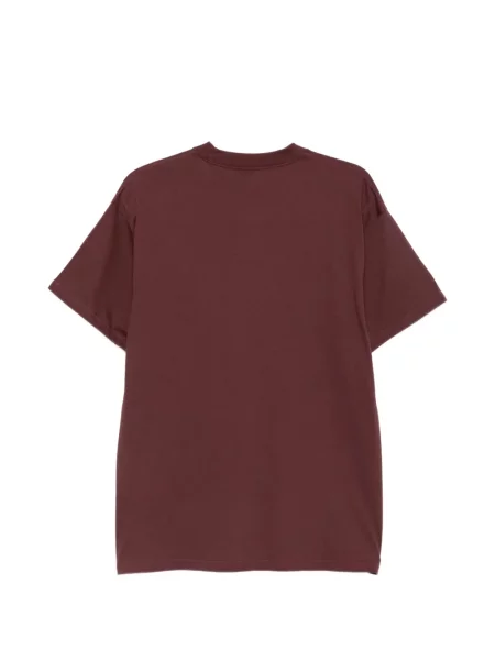 Tricou Carhartt Wip cu imagine maro