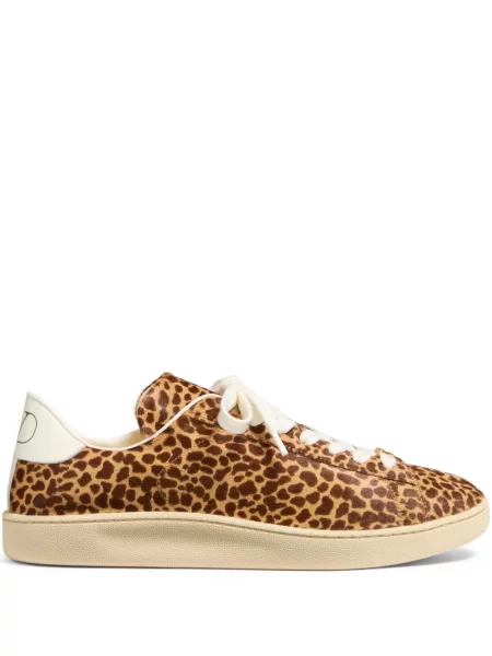 Sneakerși Valentino Garavani maro
