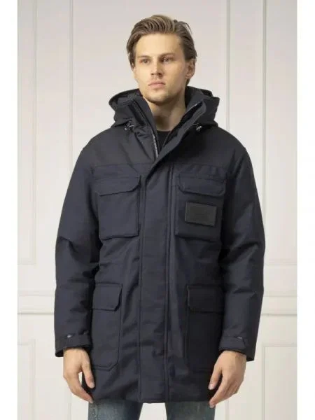 Emporio Armani geacă | z dodatkiem wełny