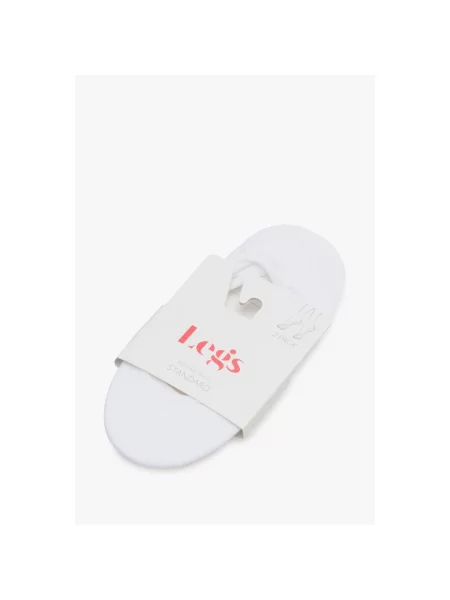 Шкарпетки-слідки упаковка 2 шт. Legs білі