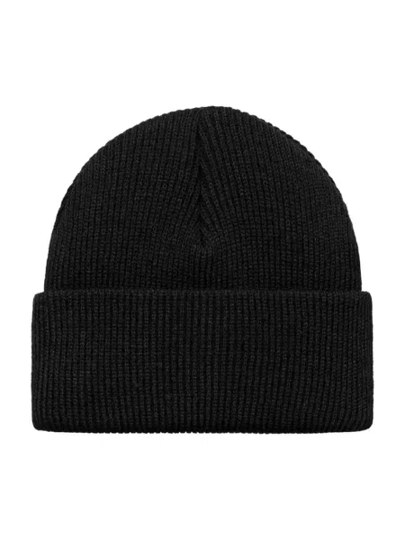 Czapka beanie z detal z logo model GORDAN' Carhartt Wip czarna
