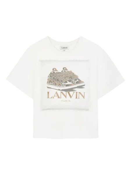 Koszulka dziecięca Lanvin Enfant biała