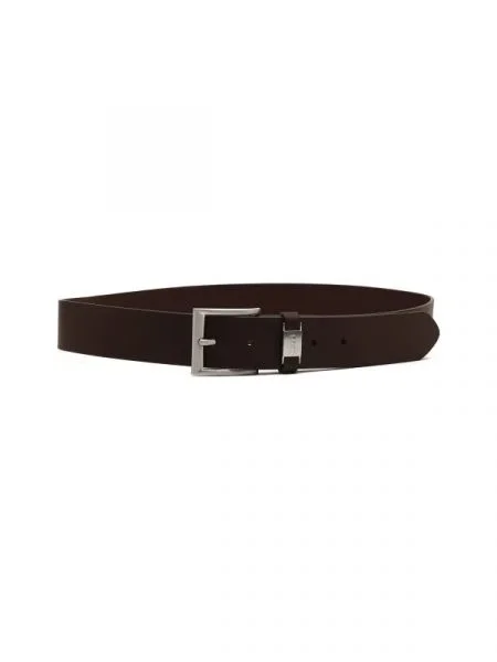 BOSS BLACK de piele connio negru