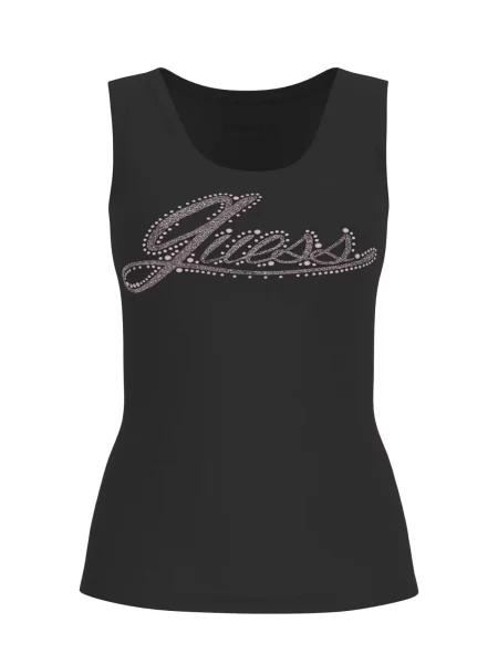 GUESS Top gri negru