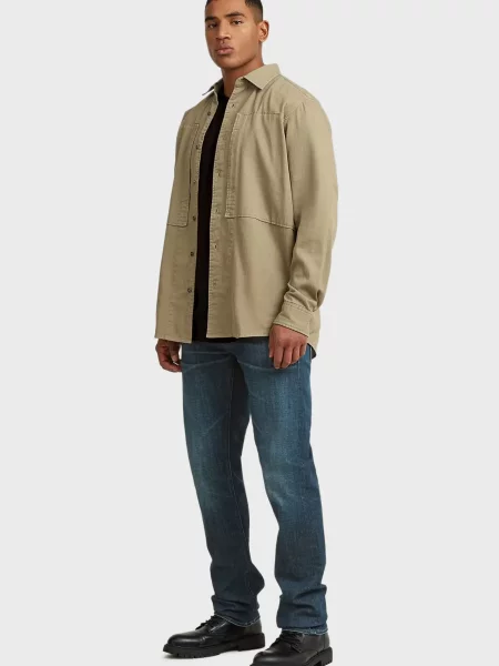 Сорочка G-star Raw бежева