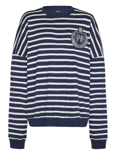 Hanorac Balmain cu dungi albastru