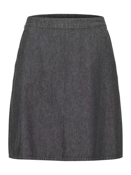 Kaffe Sukně Alice džínová šedá
