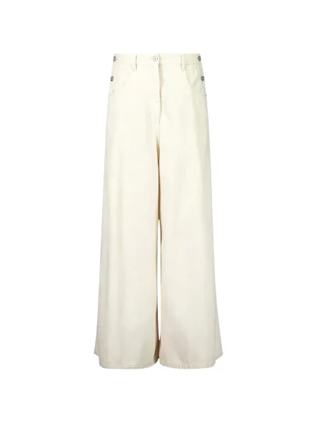 Pantaloni Brunello Cucinelli alb