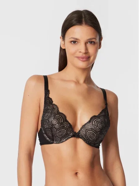 Push-Up nedrček Wonderbra črna