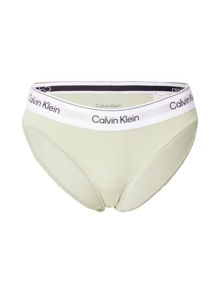 Calvin Klein Underwear Slip gri deschis / verde deschis / negru alb
