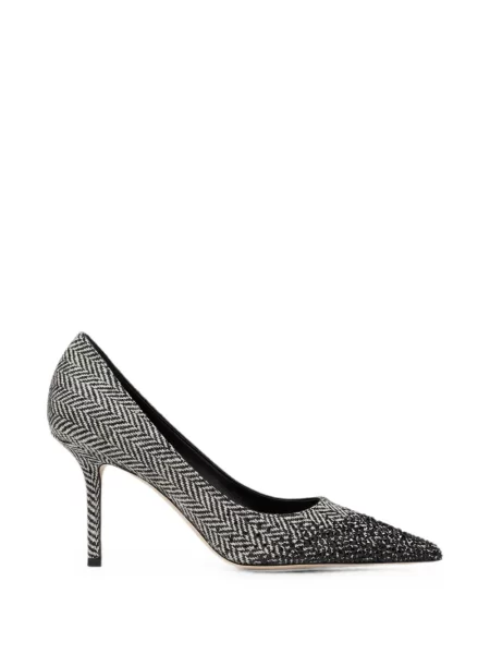 Pantofi cu toc Jimmy Choo gri