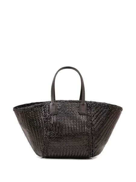 Geantă shopper Dragon Diffusion din piele negru