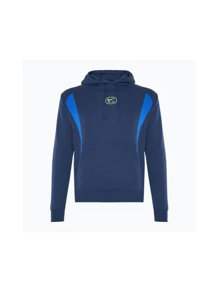 Кофта Nike Sportswear Air midnight navy/ game royal/ volt темно-синій