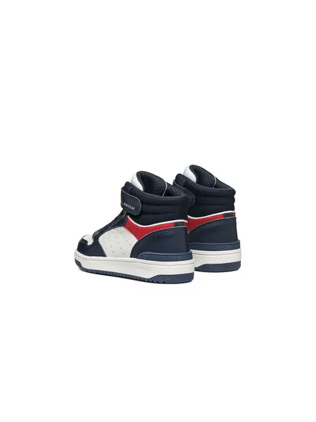 Sneakersy Geox J Washiba Boy D Tmavomodrá