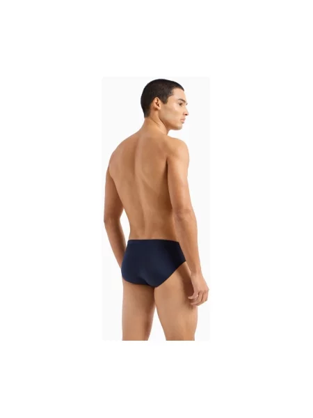 Pantaloni Eax albastru