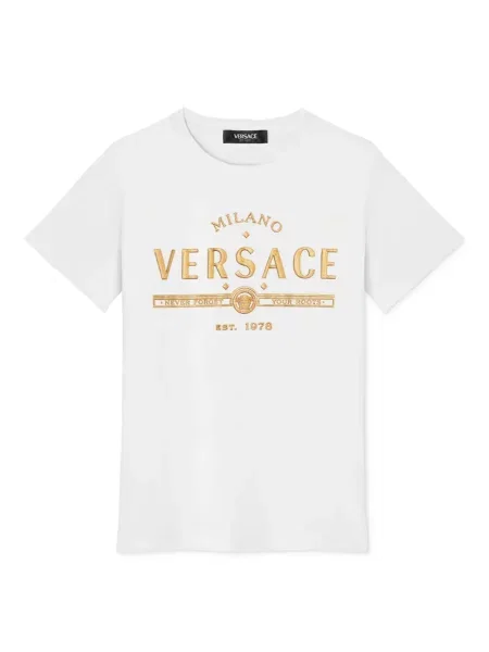Koszulka dziecięca Versace biała