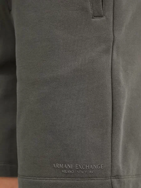 Шорти Armani Exchange с принт с връзки зелено