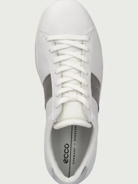 Ecco Street Lite W sportcipő női bőr fehér