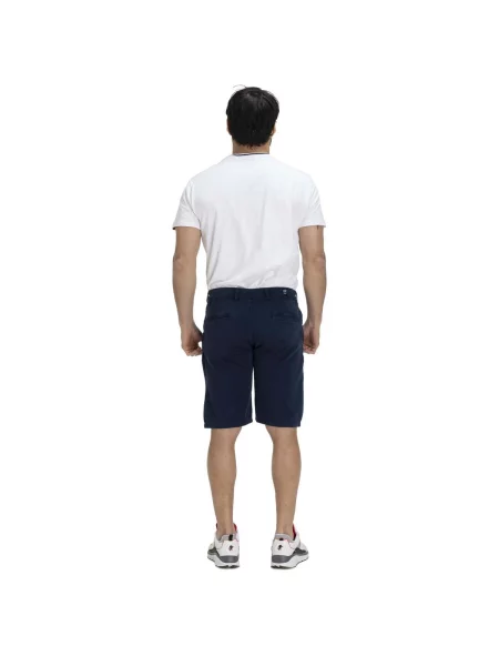 Chinos nohavice Leone 1947 modrá