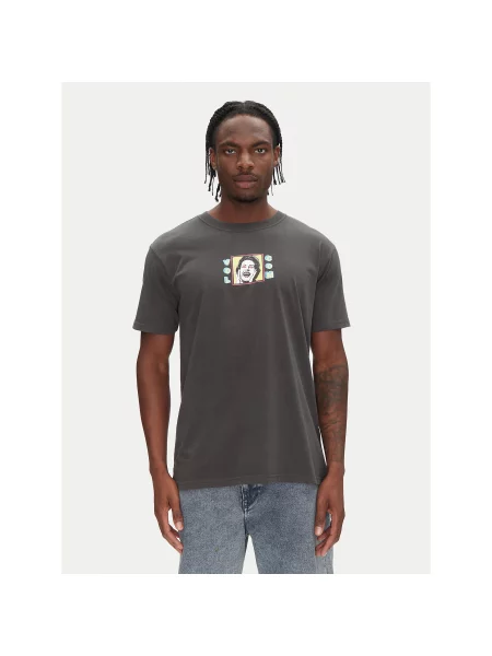 Volcom Majica Space Thing Classic Fit siva