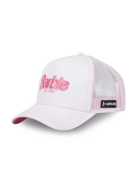 Capslab Șapcă Barbie Cap alb