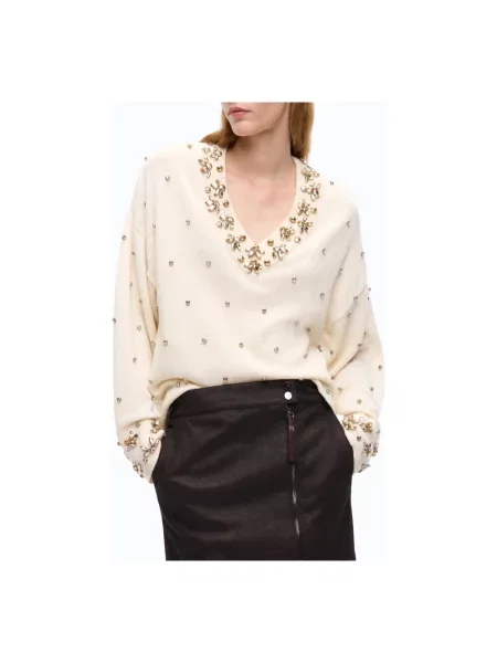Sweter Pinko biały