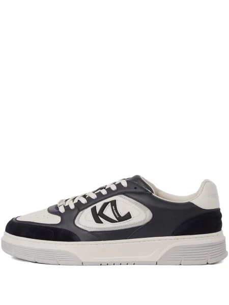 Sneakerși Karl Lagerfeld albastru