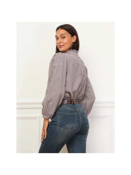 Bluza La Modeuse smeđa