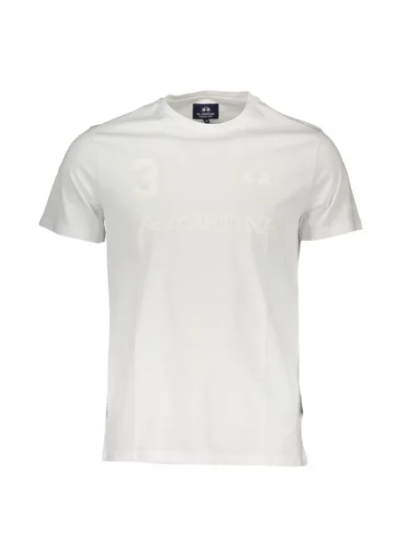 Tricou La Martina cu imagine alb