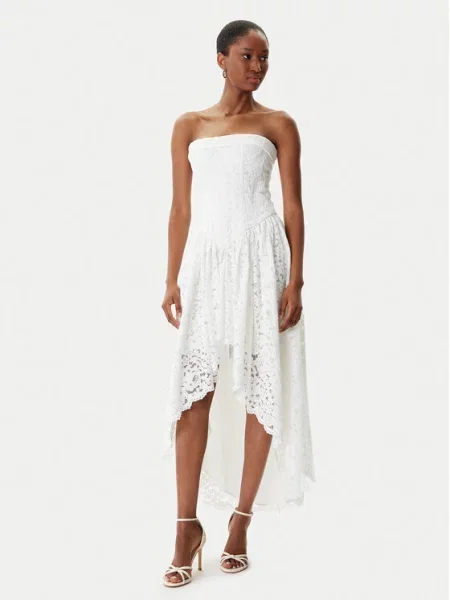 Bardot Sukienka koktajlowa Felicidad Strapless biały