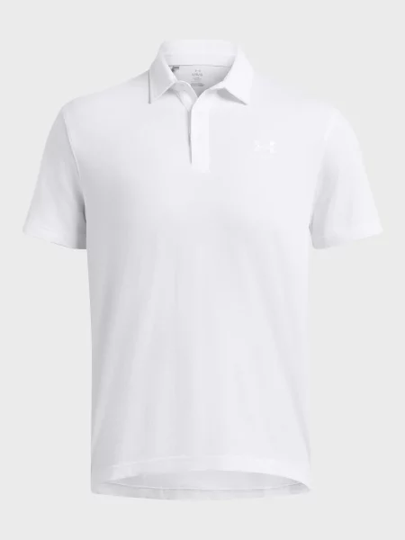 Поло Under Armour белое