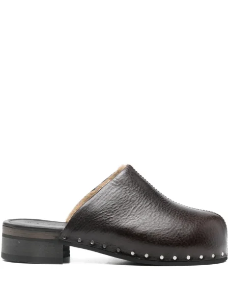 Papuci tip mules Our Legacy maro