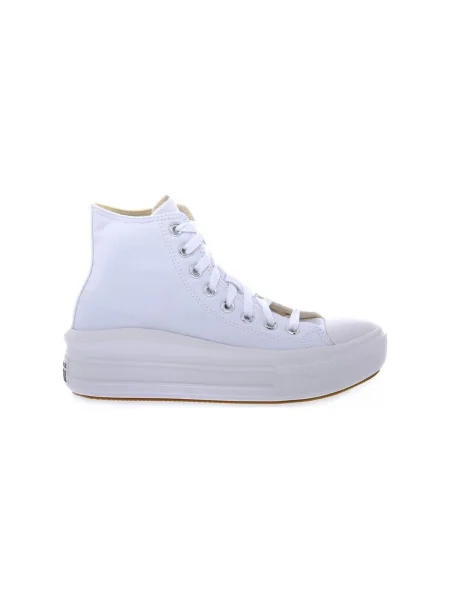 Tenisky Converse na platforme biela