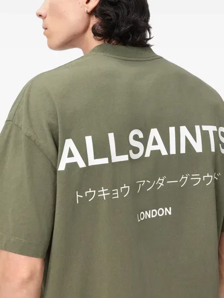 Μπλούζα Allsaints πράσινο