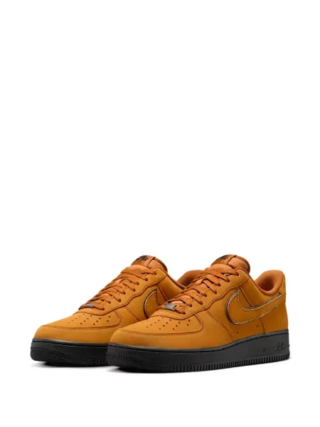 Sneakers Nike Air Force 1 κλασικό υφαίνω διαγωνίως μπλε