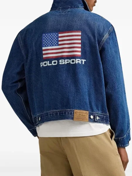 Дънково яке Polo Ralph Lauren синьо