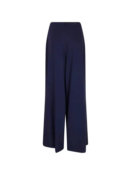 Široké plisované džínové šortky Polo Ralph Lauren s výšivkou červené