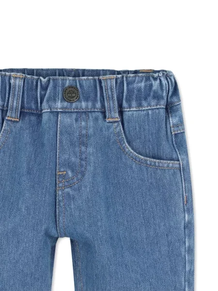 Jeansy dziecięce Timberland niebieskie