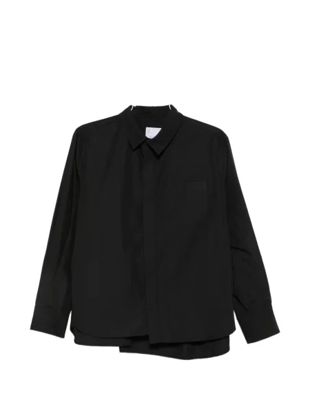 Lung cămașă Sacai negru