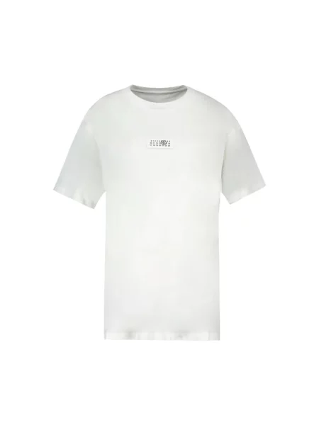 Koszulka Mm6 Maison Margiela z logo biała