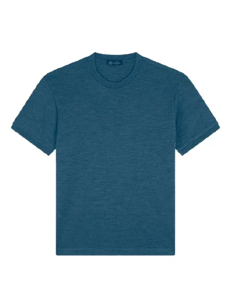 Tricou Paul & Shark cu decolteu rotund albastru