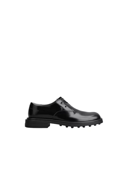 Półbuty Tod's skórzane czarne