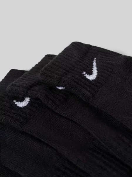 Skarpety w zestaw 6 par z detal z logo model Everyday' Nike czarne