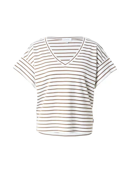 S.Oliver Tricou crem / închis maro