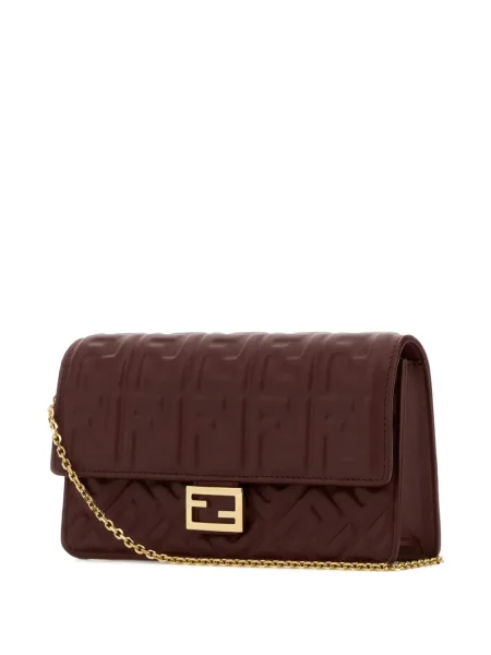 Τσάντα baguette Fendi Baguette καφέ