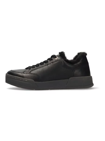 Sneakersy Salamander skórzane czarne